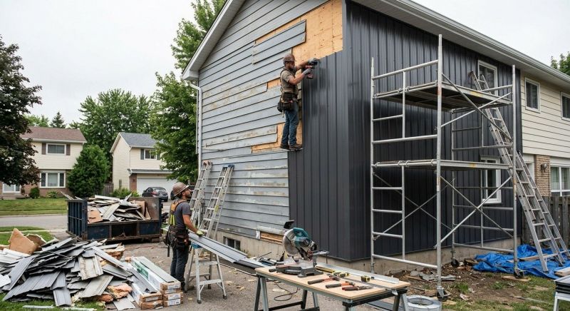 Aluminium Siding Installation in Cary, NC