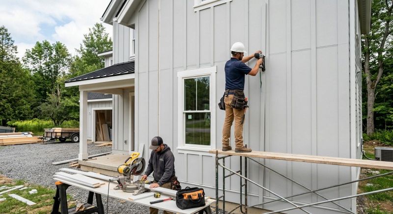 Batten Siding Installation in Holly Springs, NC