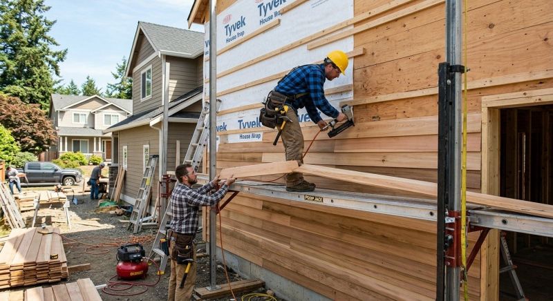 Batten Siding Installation in Moncure, NC