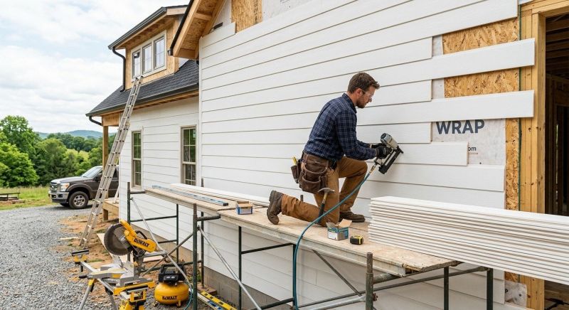 Batten Siding Installation in Morrisville, NC