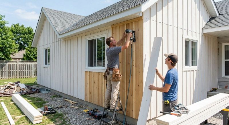 Batten Siding Installation in Orange County, NC