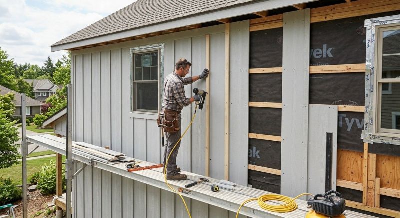 Board And Batten Installation in Knightdale, NC