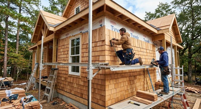 Cedar Siding Installation in Pittsboro, NC