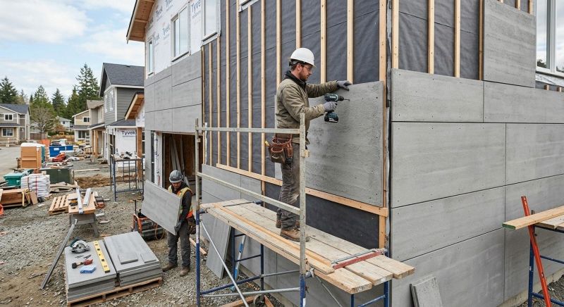 Cement Siding Installation in Angier, NC