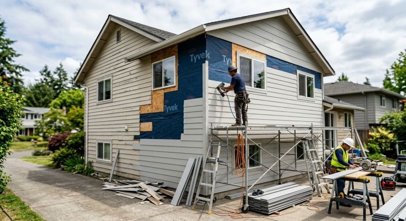 Cement Siding Installation in Apex, NC
