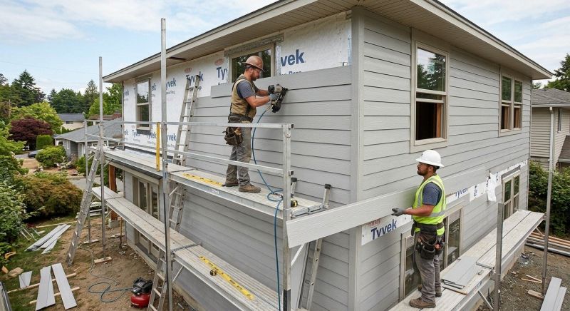Cement Siding Installation in Carrboro, NC