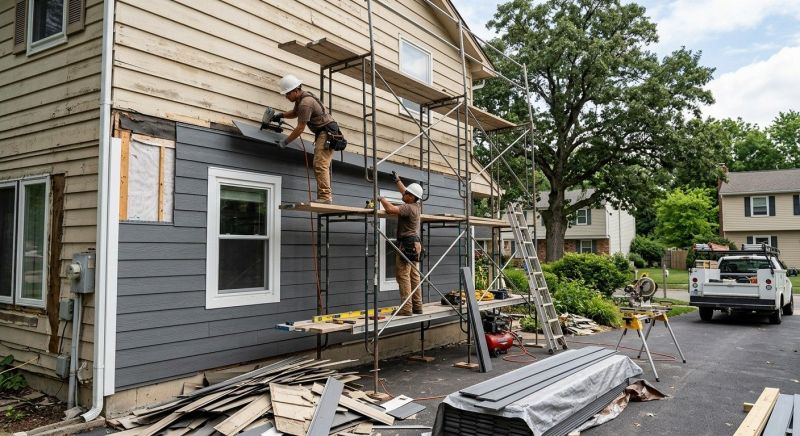 Cement Siding Installation in Durham, NC