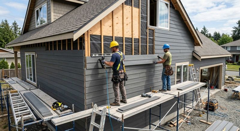 Cement Siding Installation in Garner, NC