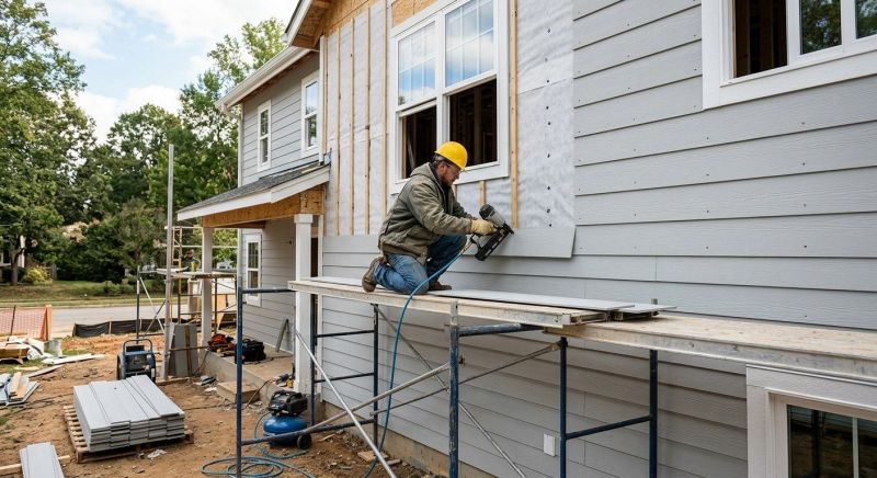 Cement Siding Installation in Garner, NC