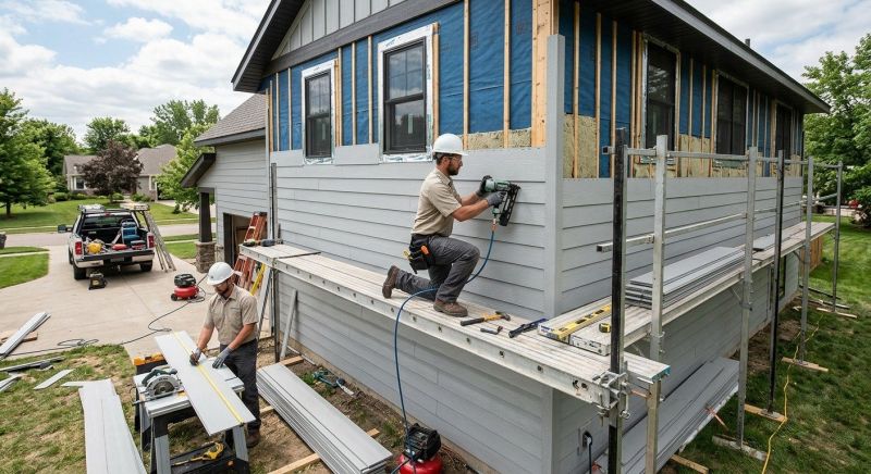 Cement Siding Installation in Holly Springs, NC