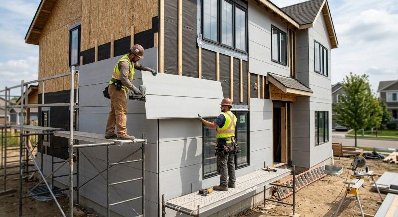 Cement Siding Installation in Pittsboro, NC