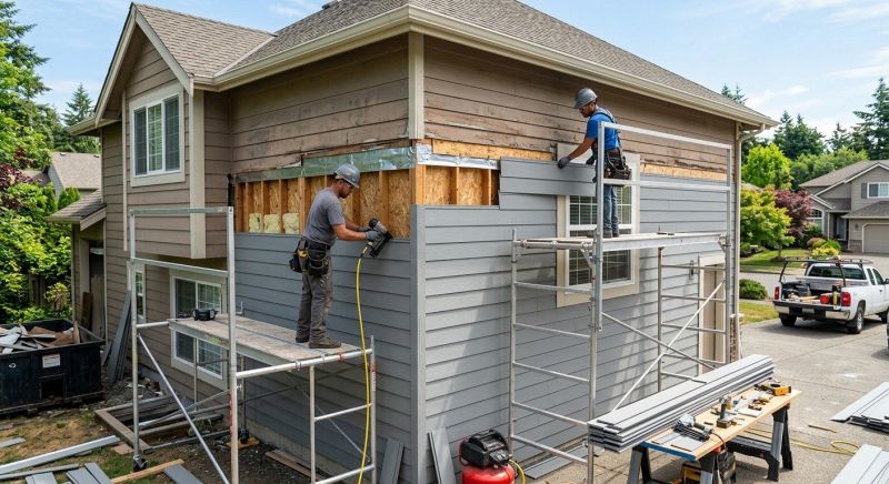 Cement Siding Installation in Raleigh, NC