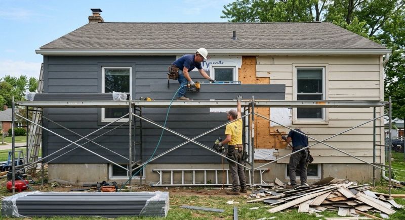 Cement Siding Replacement in Johnston County, NC