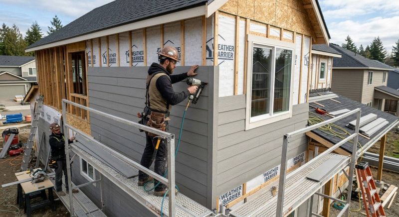 Cement Siding Service in Apex, NC