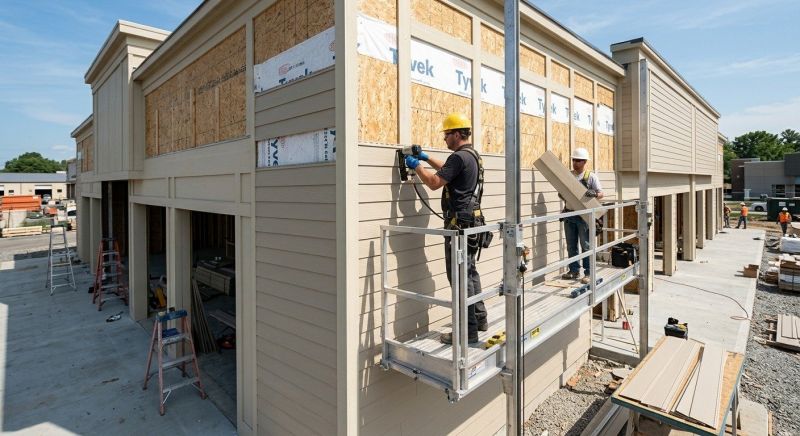 Commercial Siding Installation in Wake County, NC