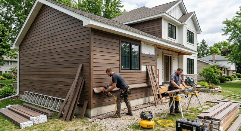Composite Siding Installation in Chapel Hill, NC