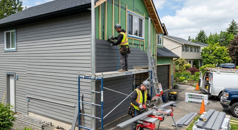 Composite Siding Installation in Chapel Hill, NC