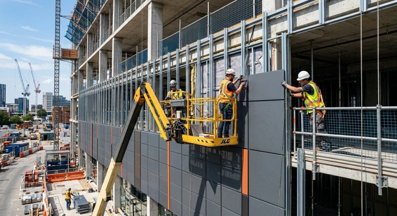 Facade Cladding Installation in Wake County, NC