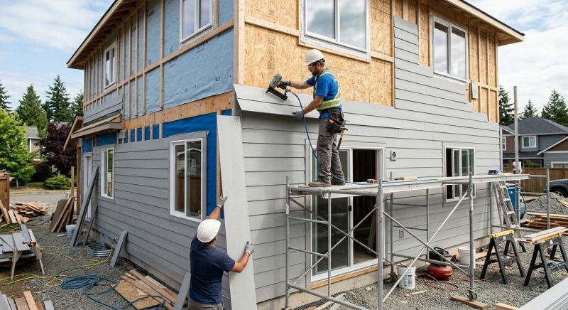 Fiber Cement Installation in Apex, NC