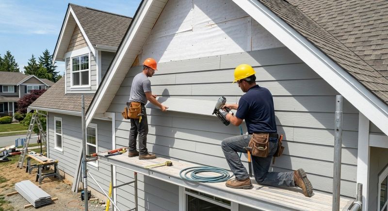 Fiber Cement Installation in Johnston County, NC