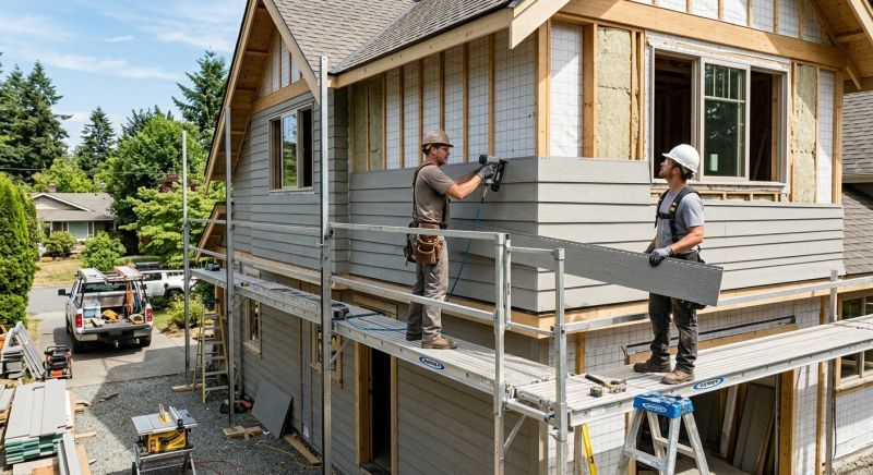Fiber Cement Installation in Wake County, NC