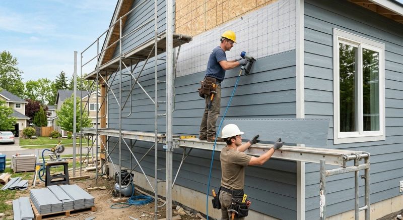 Fiber Cement Installation in Raleigh, NC