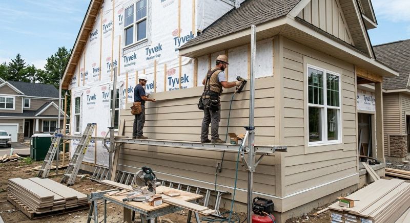Fiber Siding Installation in Cary, NC