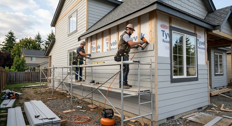 Fiber Siding Installation in Chapel Hill, NC