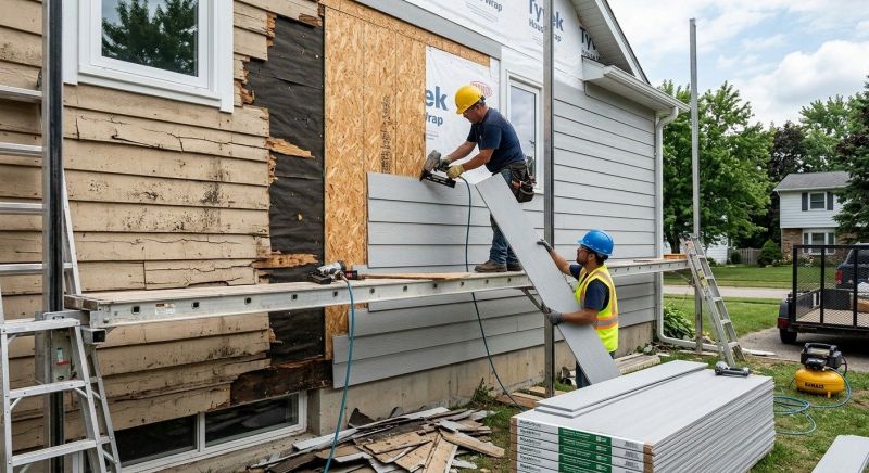 Fiber Siding Installation in Chapel Hill, NC