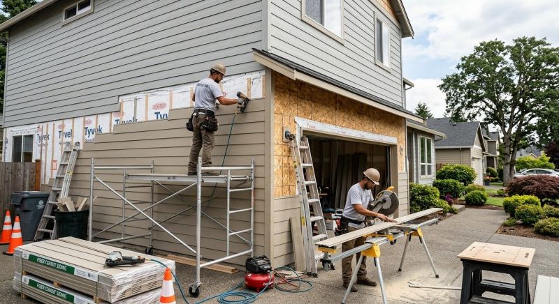 Fiber Siding Installation in Raleigh, NC