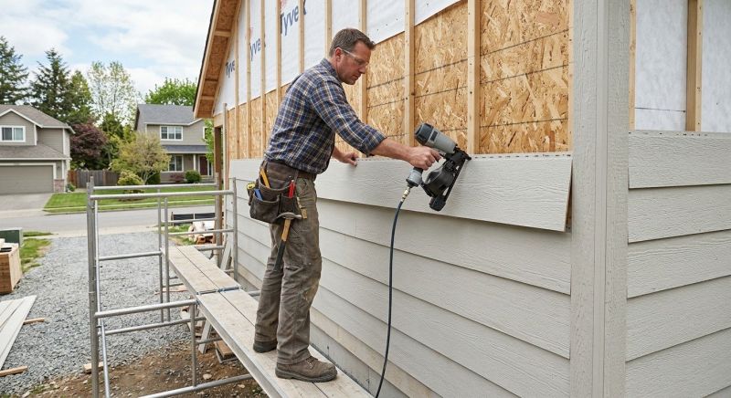 Fiber Siding Installation in Wendell, NC