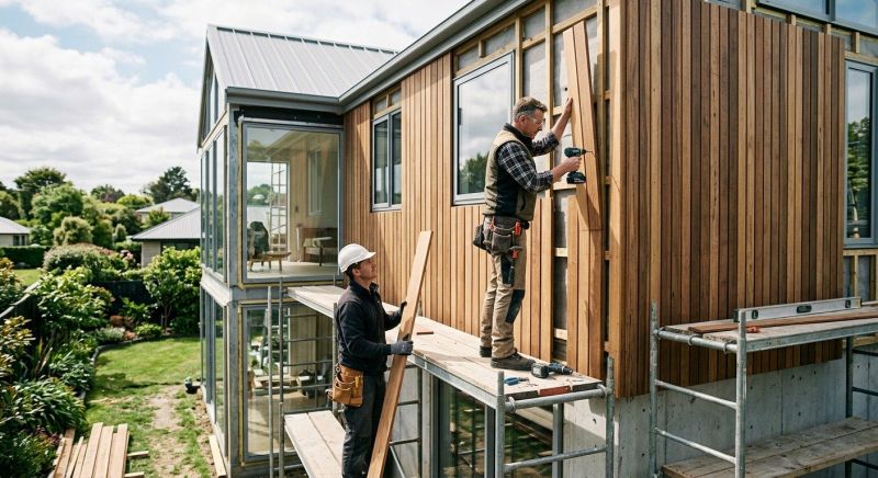 Hardwood Siding Installation in Chapel Hill, NC