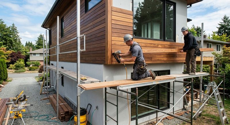 Hardwood Siding Installation in Knightdale, NC