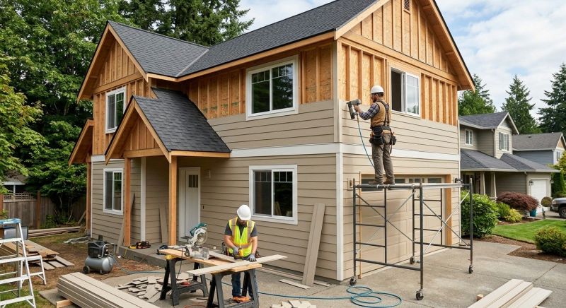 Home Cladding Installation in Wake County, NC