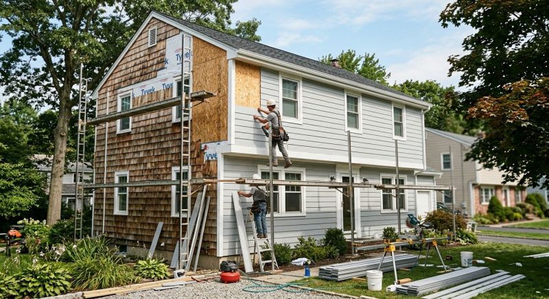 Home Siding Installation in Wake County, NC