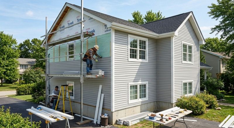 House Siding Installation in Angier, NC