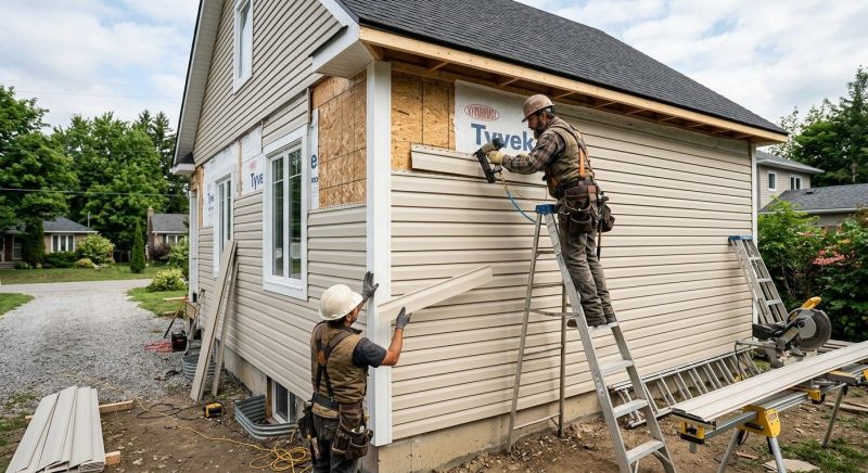 House Siding Installation in Wake Forest, NC