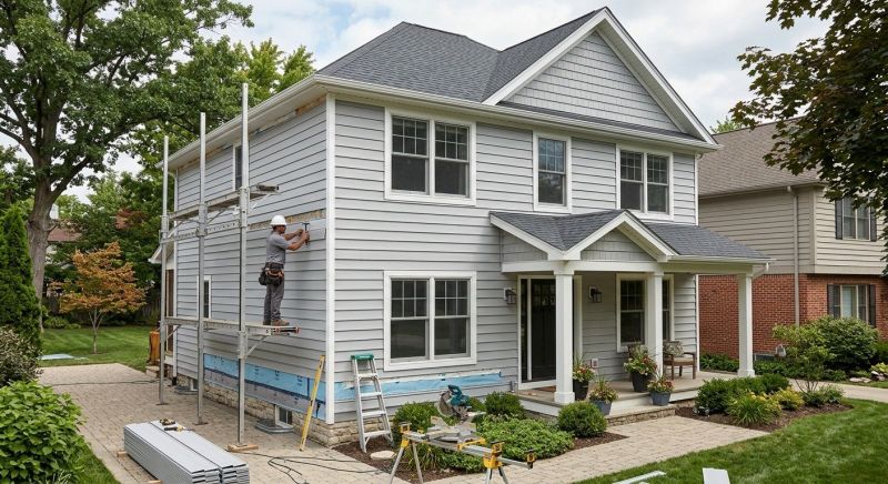House Siding Replacement in Wake County, NC