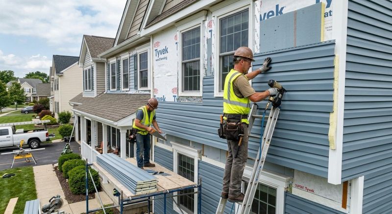 Insulated Siding Installation in Carrboro, NC