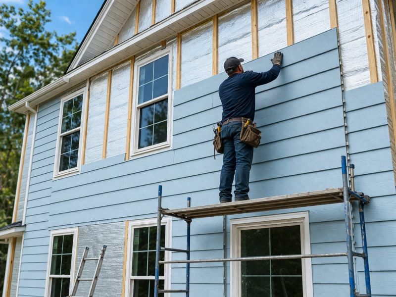 Insulated Siding Installation in Durham, NC