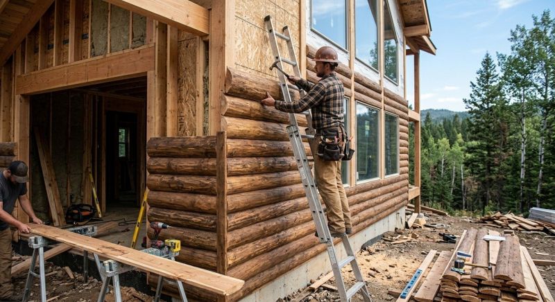 Log Siding Installation in Orange County, NC