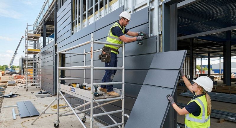 Metal Cladding Installation in Wake County, NC
