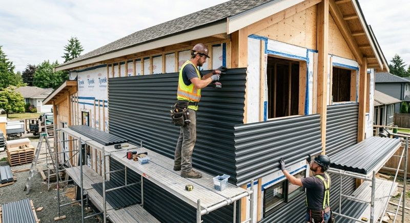 Metal Siding Installation in Fuquay Varina, NC