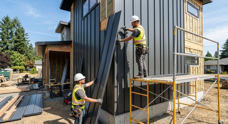 Metal Siding Installation in Holly Springs, NC