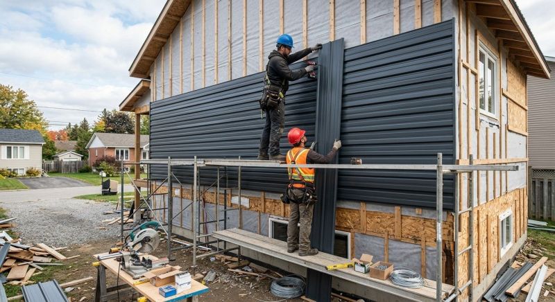 Metal Siding Installation in Knightdale, NC
