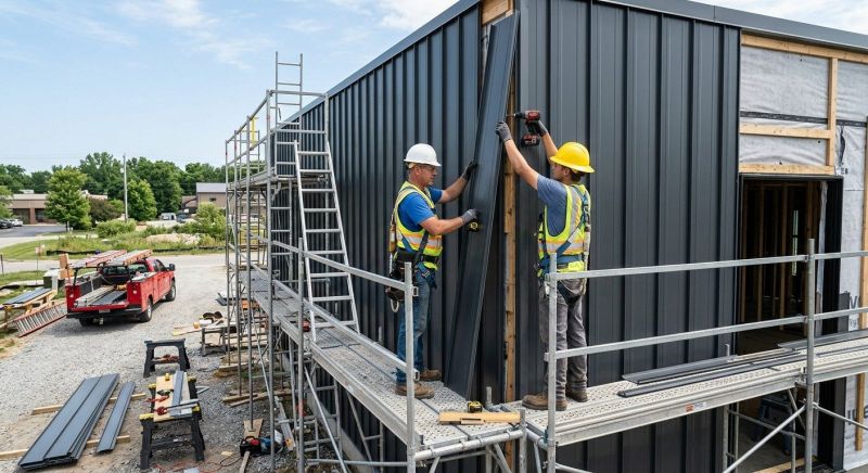 Metal Siding Installation in Knightdale, NC