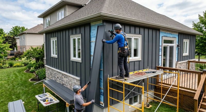 Metal Siding Installation in Morrisville, NC