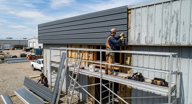Metal Siding Replacement in Apex, NC