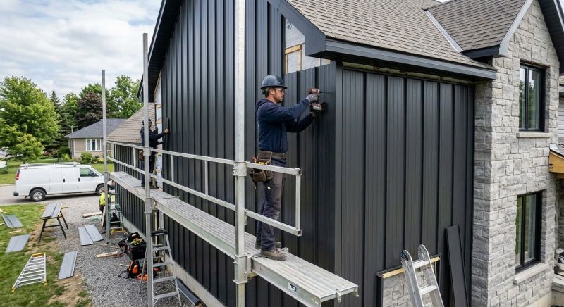 Metal Siding Replacement in Apex, NC