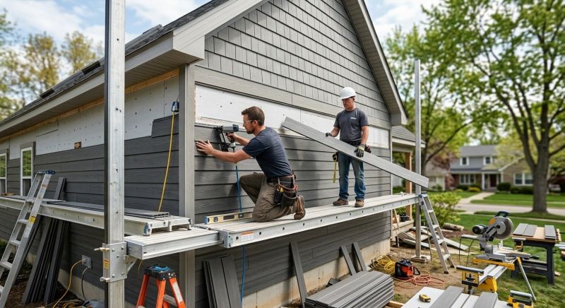 Polymer Siding Installation in Wake County, NC